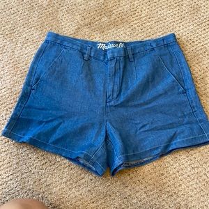 Blue shorts from madewell. Size 4